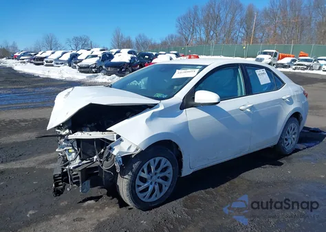2018 Toyota Corolla Le from USA, damaged, VIN 2T1BURHE5JC978499